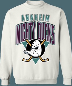 Anaheim Mighty Ducks Retro NHL Hoodie Sweatshirt - Tee for Die-Hard Fans