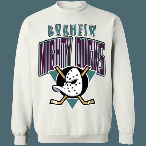 Anaheim Mighty Ducks Retro NHL Hoodie Sweatshirt - Tee for Die-Hard Fans