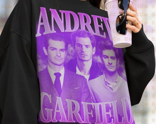 Andrew Garfield Homage Sweatshirt, Andrew Garfield Fan Tees, Andrew Garfield Merch Gift for Movie Fans - Image 4