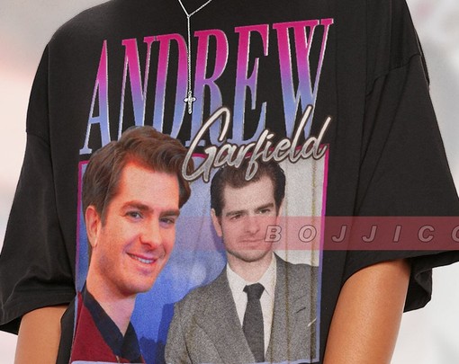Andrew Garfield Homage Tshirt, Andrew Garfield Merch Gift, Classic Movie T Shirts for Movie Fans - Image 2