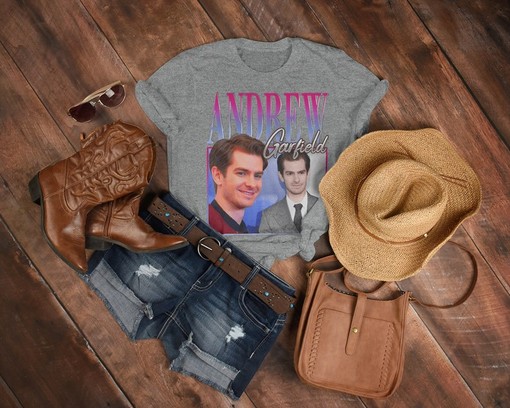 Andrew Garfield Homage Tshirt, Andrew Garfield Merch Gift, Classic Movie T Shirts for Movie Fans - Image 4