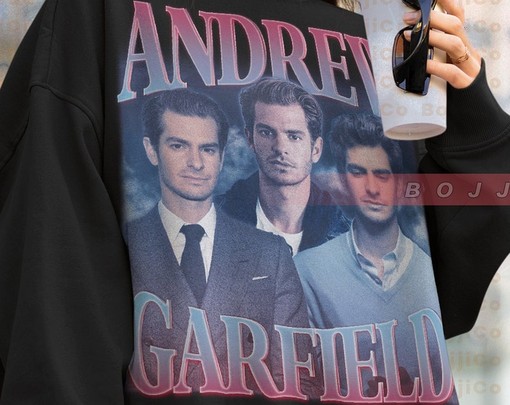 Andrew Garfield Tribute Sweater, Andrew Garfield Homage Sweatshirt, Andrew Garfield Merch Gift for Movie Fans - Image 4