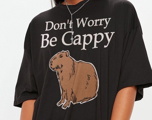 Animal Lover Unisex Movie Shirt with Don't Worry Be Gappy Quote - Image 2