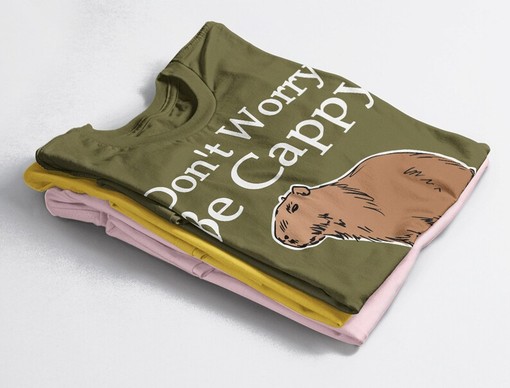 Animal Lover Unisex Movie Shirt with Don't Worry Be Gappy Quote - Image 4
