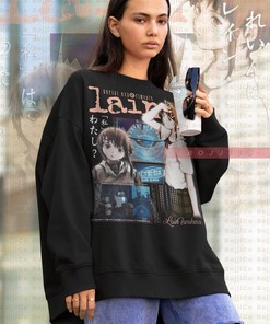 Anime 90s Lain Vintage Shirt - Lain Homage Tshirt
