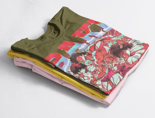 Anime Baki Hanma Vintage Shirt - Classic Movie T-Shirts for Manga Fans - Image 4