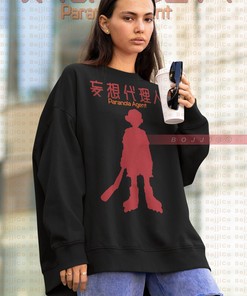 Anime PARANOIA AGENT Sweatshirt: Minimalist Movie Shirt with Cool Design for Fans