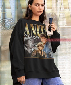 Anita Baker Classic Sweatshirt, Aretha Franklin Homage Shirt, Vintage Movie Shirts for Women