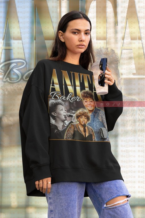 Anita Baker Classic Sweatshirt, Aretha Franklin Homage Shirt, Vintage Movie Shirts for Women