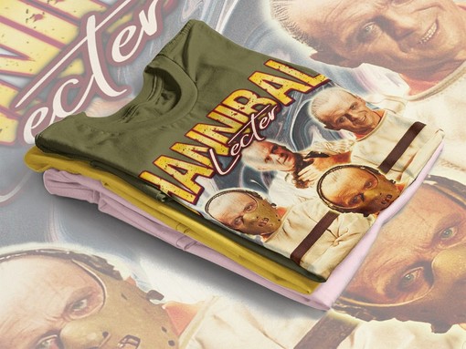 Anthony Hopkins Horror Movie Shirt, Silence of the Lambs, Red Dragon Tee, Hannibal Lecter Retro Film Tshirt - Image 4