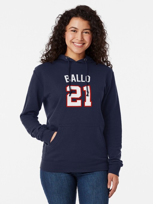 Anton Watson, Gonzaga Bulldogs Basketball Official NCAA Pullover Sweatshirt for Men's and Women's NCAA Shirts Fans - Image 2