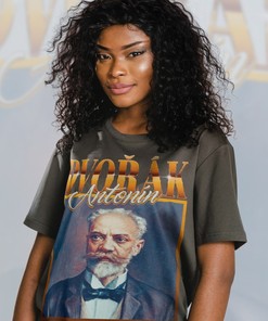 Antonin Dvorak Tee - Classic Movie T-Shirts for Czech Piano Composer Fans