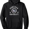 Apparel White Gonzaga University Bulldogs Campus Hoodie Sweatshirt - Perfect for Fans