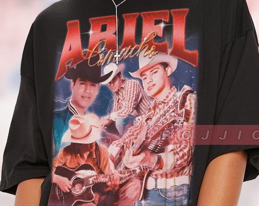 Ariel Camacho Retro Shirt, Vintage Tee, Mexican Corridos Homage T-Shirt - Image 2