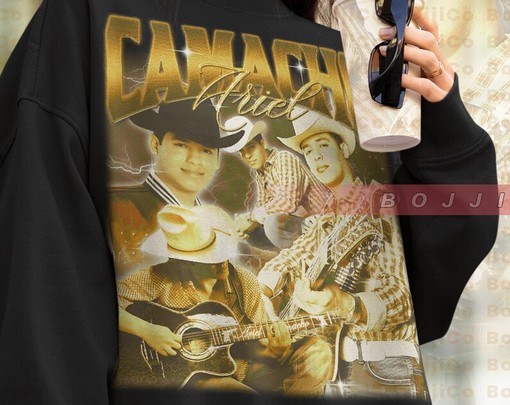 Ariel Camacho Vintage Sweatshirt, Mexican Corridos Homage Sweater, Retro Saul Viera Shirt - Image 4