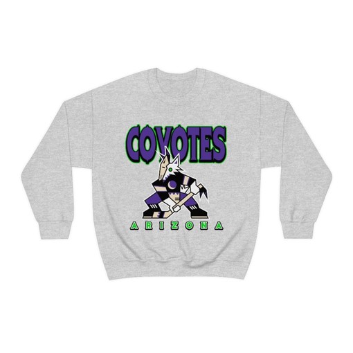 Arizona Coyotes HALLOWEEN Retro NHL Hoodie Sweatshirt - Tee for Die-Hard Fans