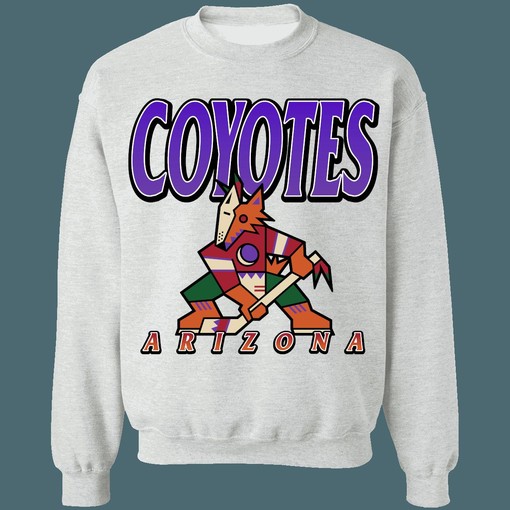 Arizona Coyotes KACHINA Vintage NHL Sweatshirt Hoodie - Tee for True Fans
