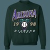 Arizona Diamondbacks 90's MLB Hoodie Sweatshirt - Ideal for Baseball Lovers