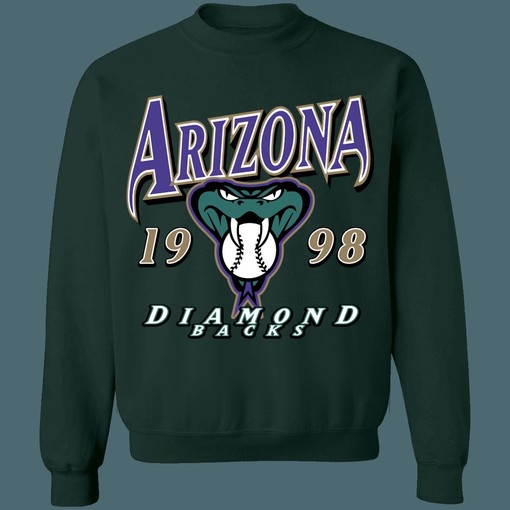 Arizona Diamondbacks 90's MLB Hoodie Sweatshirt - Ideal for Baseball Lovers