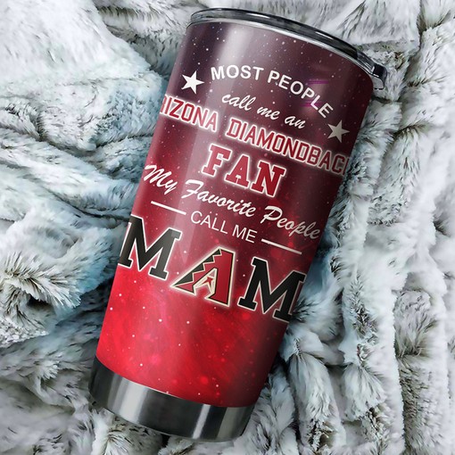 Arizona Diamondbacks Baseball Mom Support MLB Tumbler with a Unique MLB Design