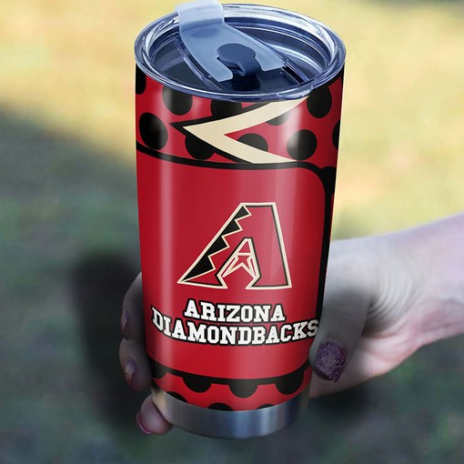 Arizona Diamondbacks Personalized MLB Tumbler for Fanatics and Logo Lovers