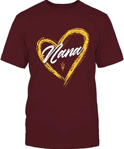 Arizona State Sun Devils Nana University Team Logo T-Shirt