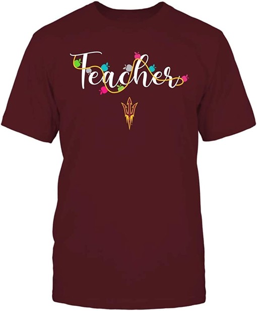 Arizona State Sun Devils T-Shirt - Teacher's Choice for NCAA Fans