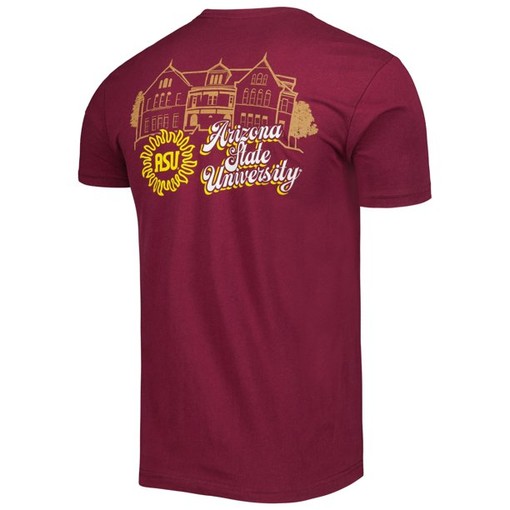 Arizona State Sun Devils Vault Premium T-Shirt - Full-Size Gifts for NCAA Fans