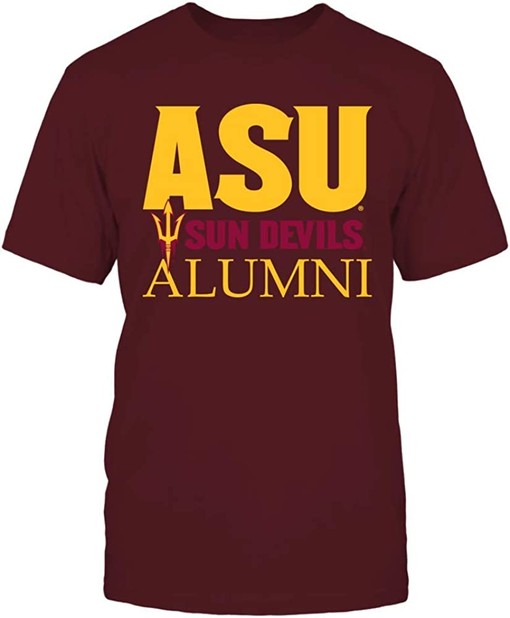 Arizona State Sun Devils Vintage Hoodie - ASU Sun Devils Alumni NCAA Sweatshirt