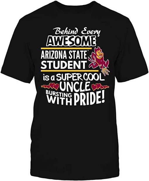 Arizona State Sun Devils Vintage Hoodie - Uncle NCAA Sweatshirt