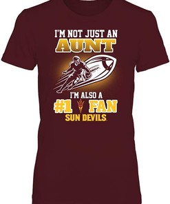 Arizona State Sun Devils Vintage T-Shirt - Aunt's Favorite NCAA Tee