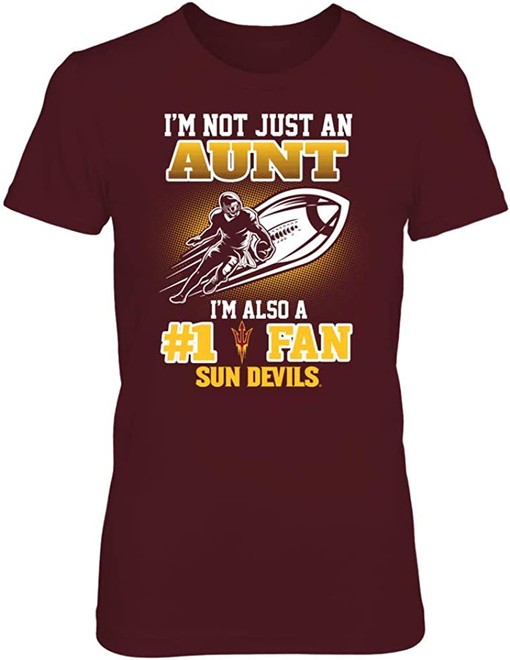 Arizona State Sun Devils Vintage T-Shirt - Aunt's Favorite NCAA Tee