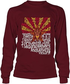 Arizona State Sun Devils Vintage T-Shirt - Fight Song and State Flag NCAA Tee