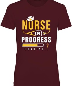 Arizona State Sun Devils Vintage T-Shirt - Nurse in Progress NCAA Tee