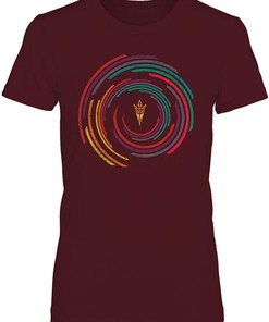 Arizona State Sun Devils Vintage T-Shirt - Vintage Circle NCAA Tee