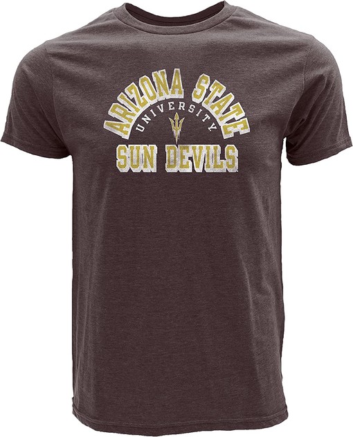 Arizona State T Shirt Heathered Team Color - For All the NCAA Fans Out There
