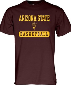 Arizona State University Basketball T-Shirt, ASU Hoodie, Sweatshirt - Great Gift for NCAA Fans
