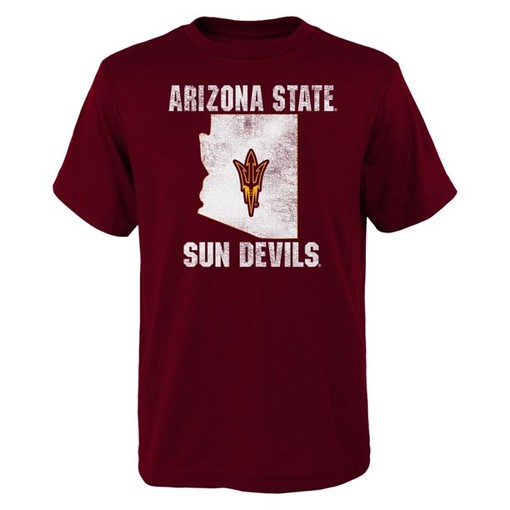 Arizona State University Boys 4-18 Tee - Full Size Gifts for NCAA Fans