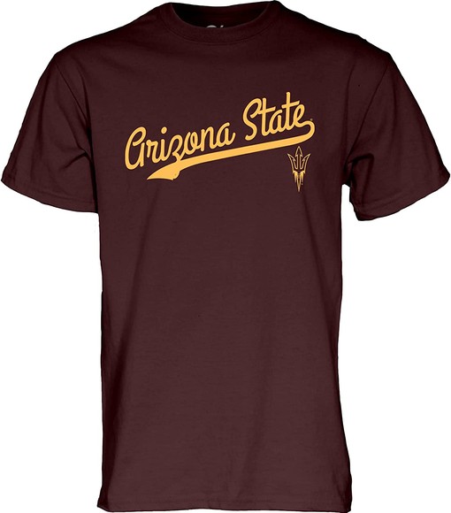 Arizona State University Cursive T-Shirt, ASU Hoodie, Sweatshirt - Great Gift for NCAA Fans