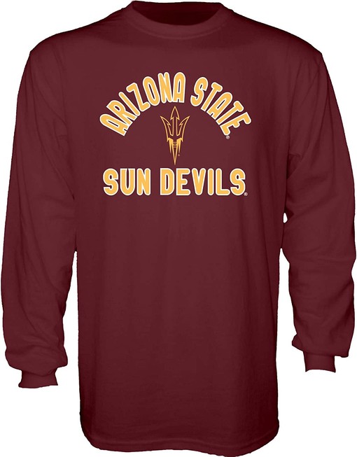 Arizona State University Life Is Good Cool Tee - Get Your NCAA Shirts for Fans Now