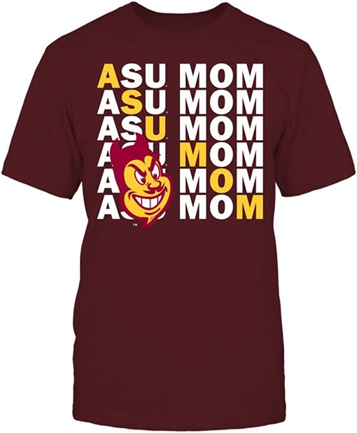 Arizona State University Mom Vintage Hoodie - NCAA Sweatshirt