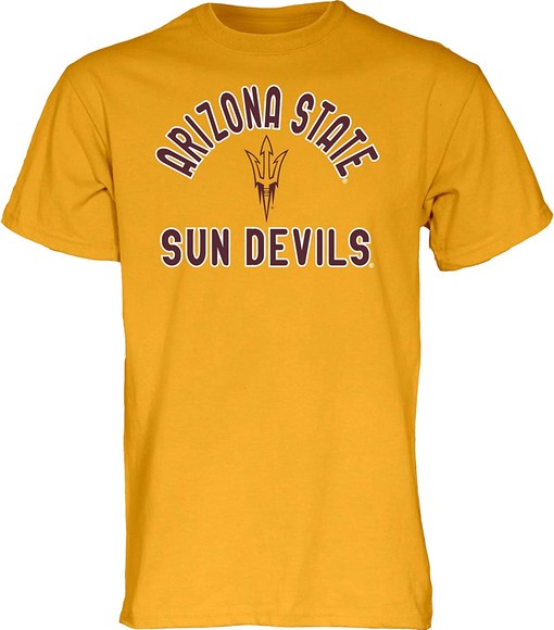 Arizona State University Secondary Color Line Up T-Shirt, ASU Hoodie, Sweatshirt - Great Gift for NCAA Fans
