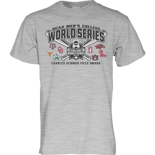 Arkansas Razorbacks 2022 Baseball CWS 8 Team Short Sleeve T-Shirt - Hogs Shirt Gifts for Razorbacks Lovers