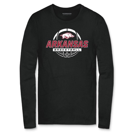 Arkansas Razorbacks Basketball Spotlight Long Sleeve T-Shirt - Hogs Shirt Gifts for Razorbacks Lovers