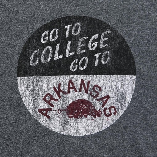Arkansas Razorbacks College Button Short Sleeve Mock Twist T-Shirt - Hogs Shirt Gifts for Razorbacks Lovers - Image 2