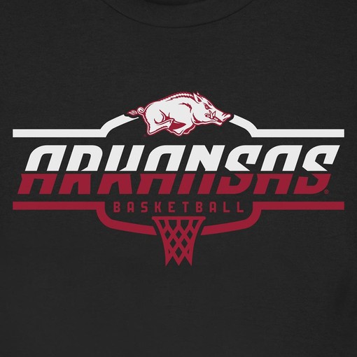 Arkansas Razorbacks Crash the Boards Short Sleeve T-Shirt - Hogs Shirt Gifts for Razorbacks Lovers - College Shirts - Image 2