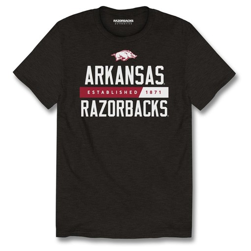 Arkansas Razorbacks Dad Engraved Short Sleeve T-Shirt - Razorbacks Football Clothing - Unisex