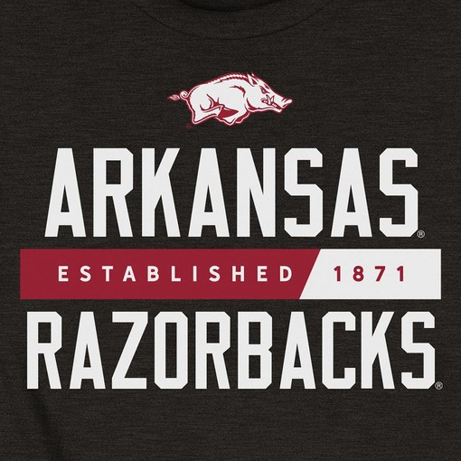 Arkansas Razorbacks Dad Engraved Short Sleeve T-Shirt - Razorbacks Football Clothing - Unisex - Image 2