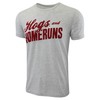 Arkansas Razorbacks Hogs and Homeruns Triblend Short Sleeve T-Shirt - Hogs Shirt Gifts for Razorbacks Lovers