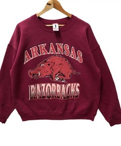 Arkansas Razorbacks Jostens Sportswear T-Shirt Sweatshirt American Football Sweatshirt Sports Gifts - Vintage Style
